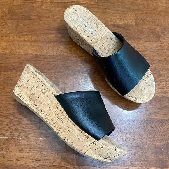 MK cork wedges - Picture 1 of 3